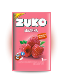 Растворимый напиток ZUKO Малина 25 грамм