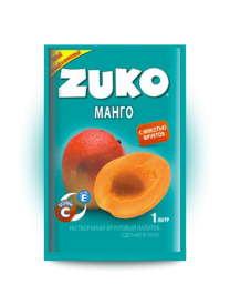 Растворимый напиток ZUKO Манго 25 грамм