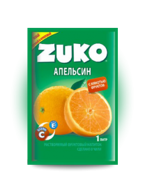 Растворимый напиток ZUKO Апельсин 25 грамм